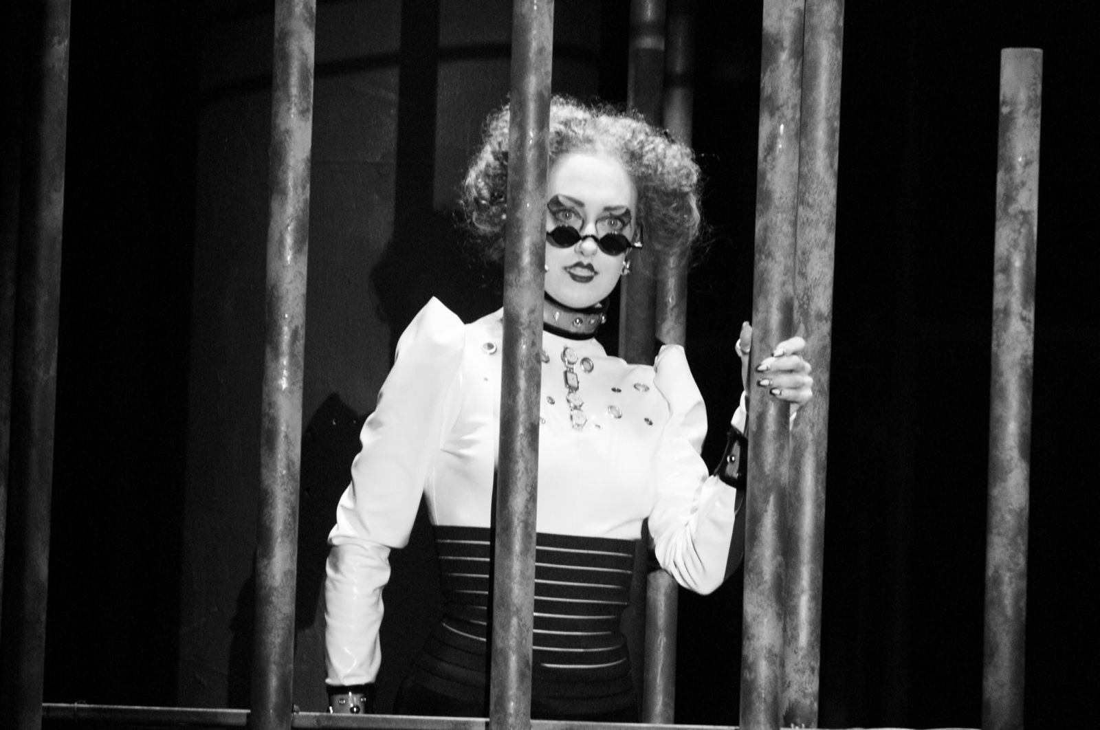 Alumna Chloe Fox as Fraulein Knuppeldick in Tisch Drama StageWorks’ production of the Tony-Award winner for Best Musical, "Spring Awakening." 